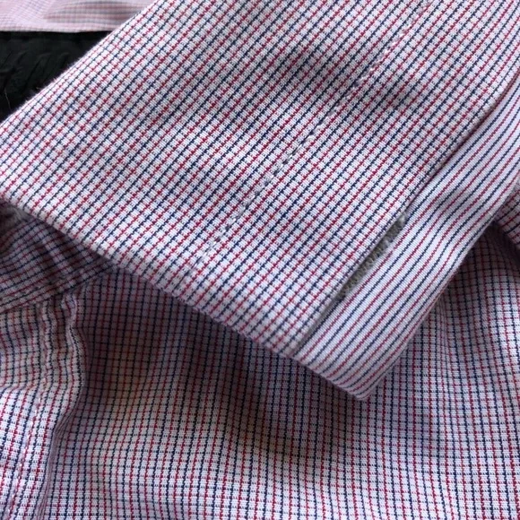 H&M BUTTON DOWN COLLARED LONG SLEEVE SHIRT CASUAL OR DRESS - Picture 6 of 9